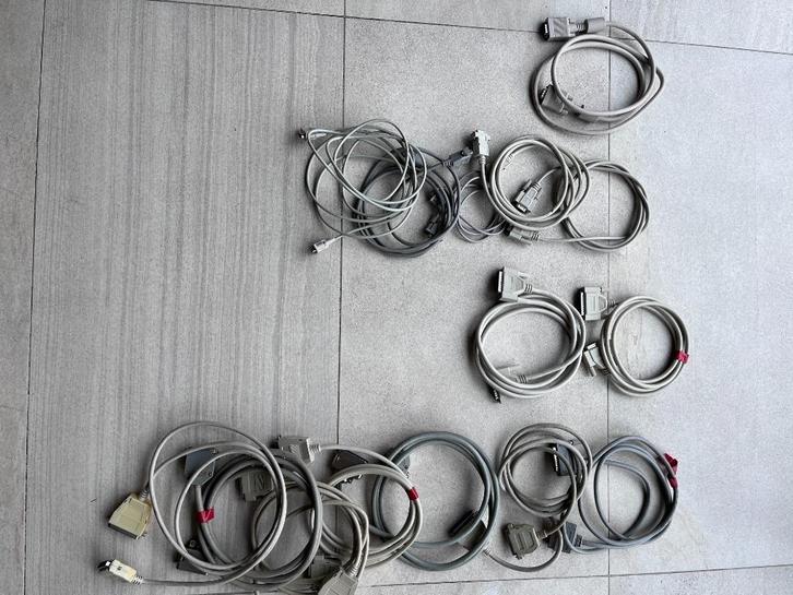 Parallel en seriële Printerkabel en VGA schermkabels, Computers en Software, Overige Computers en Software, Gebruikt, Ophalen
