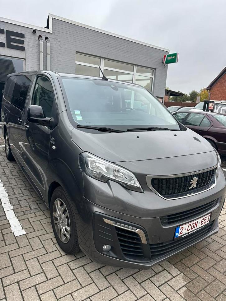 Peugeot Expert Dubbelcabine 6zit van 2022. 2.0hdi/106kw, Auto's, Bestelwagens en Lichte vracht, Bedrijf, Te koop, Bluetooth, Peugeot