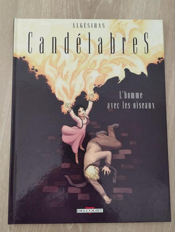 BD Candélabres Tome 4 L'homme avec des oiseaux d'Algésiras, Boeken, Stripverhalen, Gelezen, Eén stripboek, Ophalen of Verzenden