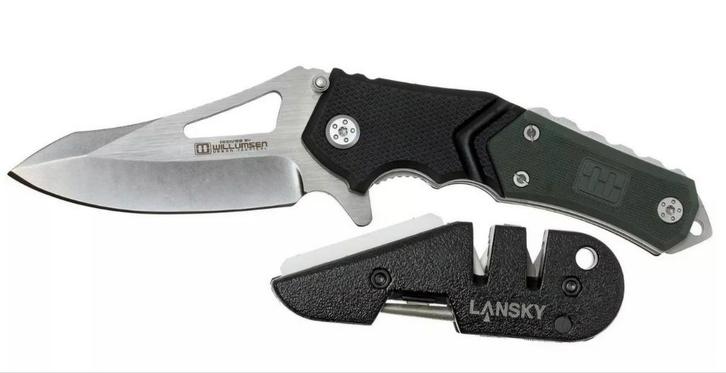 Lansky Responder UTR7 zakmes Mikkel Willumsen design inclusi, Caravanes & Camping, Outils de camping, Neuf, Enlèvement