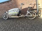 Gazelle Cabby bakfiets met middenmotor, Fietsen en Brommers, Ophalen, Gebruikt, Elektrisch, 2 kinderen