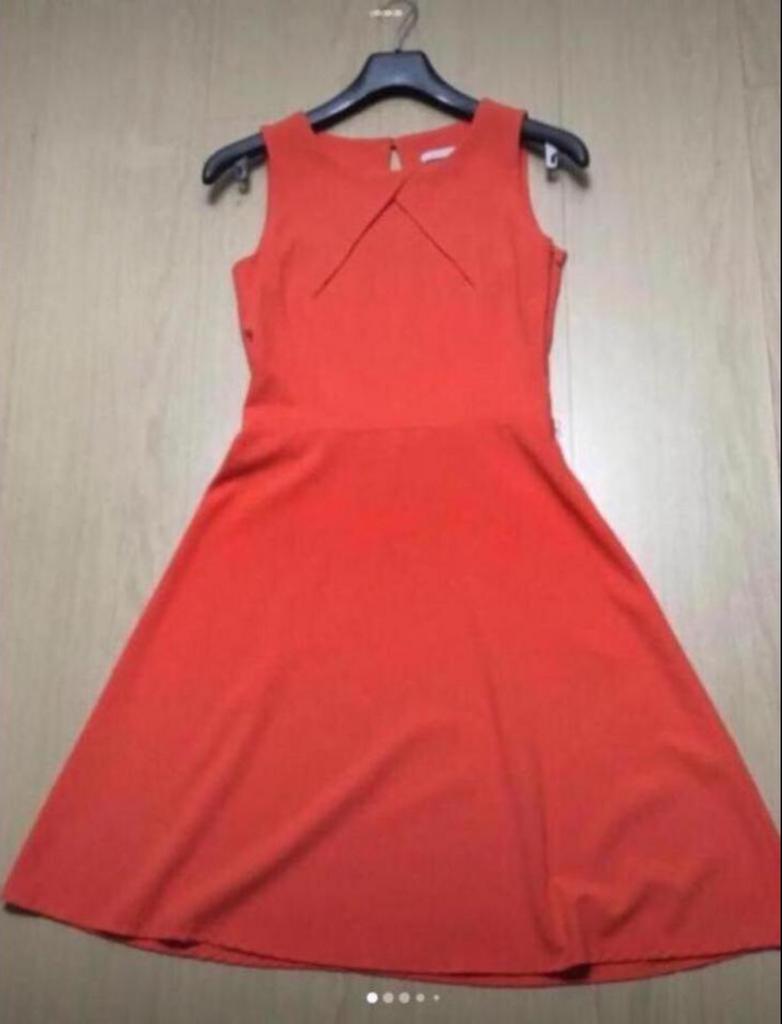 Mouwloos kleedje van het merk Lola en Liza., Kleding | Dames, Jurken, Zo goed als nieuw, Maat 34 (XS) of kleiner, Oranje, Boven de knie