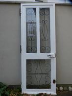 porte ancienne bois et ferronnerie, Bricolage & Construction, 225 cm ou plus, 75 à 150 cm, Autres types, Bois