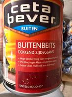 Cetabever dekkende beits Engels rood 0,75liter, Ophalen of Verzenden, Nieuw, Materiaal