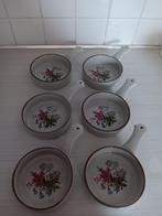 6 kleine potjes met handvat in mooie staat., Antiek en Kunst, Ophalen