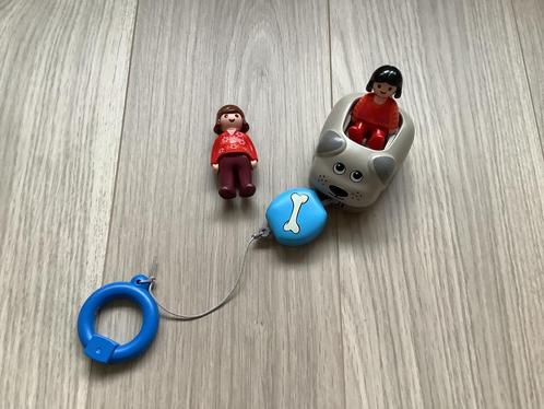 Playmobil 123 hondentrein, Kinderen en Baby's, Speelgoed | Playmobil, Zo goed als nieuw, Ophalen