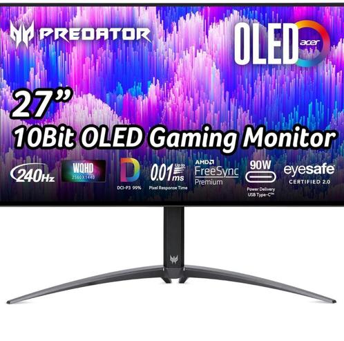gaming monitor, Computers en Software, Monitoren, Zo goed als nieuw, 201 Hz of meer, DisplayPort, HDMI, USB-C, Gaming, Ingebouwde speakers