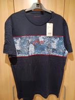 T-shirt neuf bleu marine / noir bande pectorale Pier One L, Vêtements | Hommes, Bleu, Enlèvement ou Envoi, Neuf