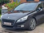 Peugeot 508 GT. 2.2D. Automaat. 215pk Euro 5  full optie, Auto's, Zwart, Zwart, Leder, Particulier