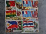TOPPS  KAARTEN  PLAATJES  FLAGS OF THE WORLD 6X , Ophalen of Verzenden