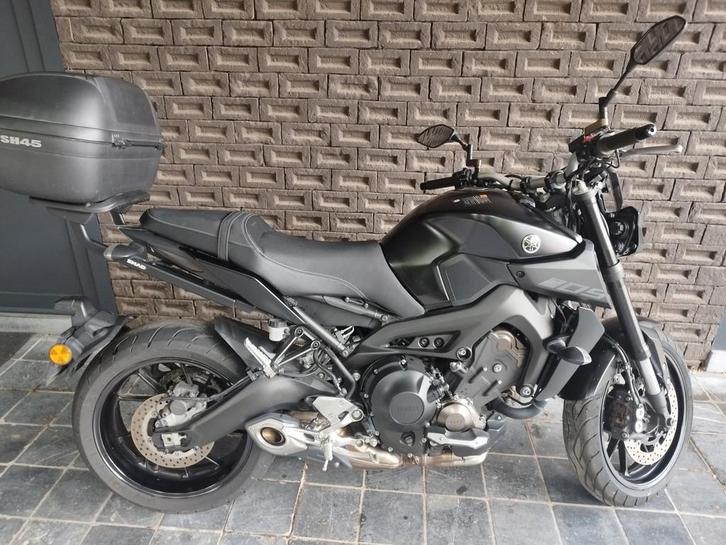 Yamaha mt09 in perfecte staat met slechts 10376km van 2019, Motoren, Motoren | Yamaha, Particulier, Handvatverwarming, Ophalen