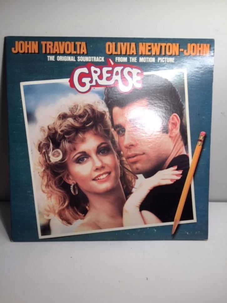 LP - John Travolta - Grease ( 2 x LP Gatefold Vinyl ), Cd's en Dvd's, Vinyl | Filmmuziek en Soundtracks, Ophalen of Verzenden