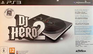 DJ Hero 2 avec platine vinyle et dongle