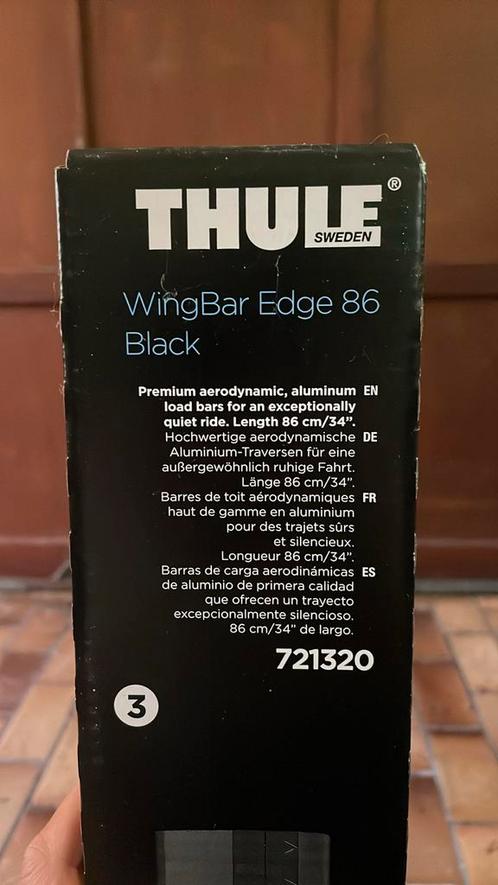 Thule WingBar Edge 86 Black nieuw! Inclusief montagekit, Auto diversen, Dakdragers, Nieuw, Ophalen