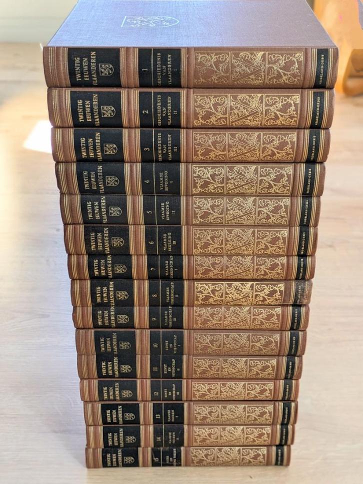 Boekenreeks Twintig Eeuwen Vlaanderen, Boeken, Geschiedenis | Stad en Regio, Gelezen, Ophalen