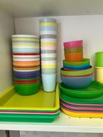 borden bekers flesjes, Huis en Inrichting, Ophalen, Gebruikt, Overige materialen, Bord(en)