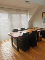 Moderne middelgrote eettafel 90x200, Ophalen, Gebruikt