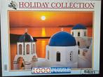 Puzzel 1000 stukjes, Santorini, Clementoni, volledig., Ophalen of Verzenden, Zo goed als nieuw