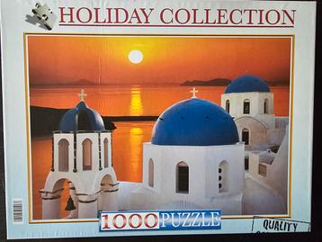 Puzzel 1000 stukjes, Santorini, Clementoni, volledig. beschikbaar voor biedingen