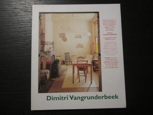 Dimitri Vangrunderbeek  -Een tactvol operateur-  Hans Theys, Livres, Art & Culture | Arts plastiques, Envoi