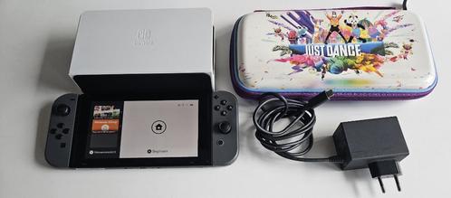 Nintendo Switch console met opbergtas, Games en Spelcomputers, Spelcomputers | Nintendo Switch, Switch 2019 Upgrade, Ophalen of Verzenden