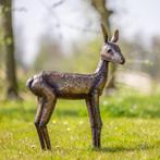 metalen herten, Ophalen of Verzenden, Nieuw, Metaal, Dierenbeeld