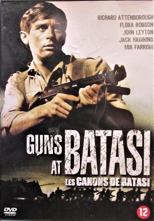 DVD OORLOG- GUNS AT BATASI (RICHARD ATTENBOROUGH), Cd's en Dvd's, Dvd's | Actie, Zo goed als nieuw, Oorlog, Alle leeftijden, Ophalen of Verzenden