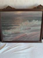 Noorse schilderij  art deco kader jaren 30 Selmyrth, Ophalen