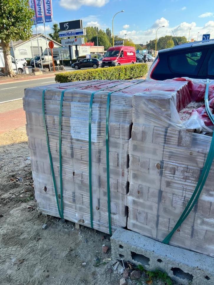 2 palleten Wienerberger Patrimonia Oud Rieme-Grimbergen, Doe-het-zelf en Bouw, Metselstenen, Nieuw, Bakstenen, Ophalen