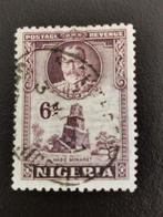 Nigeria 1936 - Koning Georg V en minaret, Postzegels en Munten, Postzegels | Afrika, Ophalen of Verzenden, Nigeria, Gestempeld