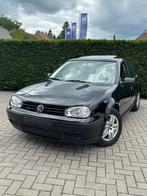 Golf 4 rabbit 1.6 benzine 2002 euro 4 full option airco, Auto's, Voorwielaandrijving, Stof, Zwart, 4 cilinders