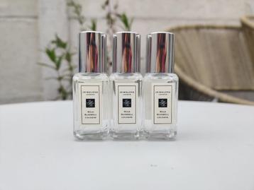 3 x Jo Malone Wild Bluebell 9ml - Vrouwen parfum beschikbaar voor biedingen