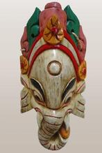 Masque mural Ganesha, fait main, Enlèvement ou Envoi