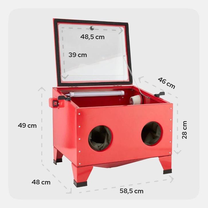 Cabine de sablage, Bricolage & Construction, Tables à dessin, Comme neuf, Enlèvement