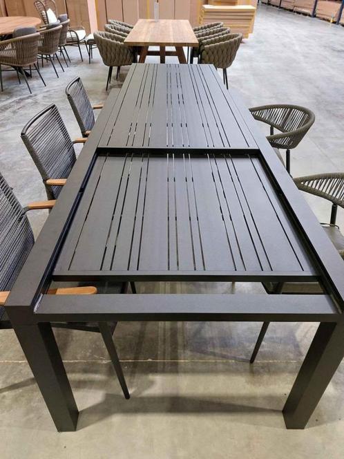 Aluminium Tuintafel Uitschuifbaar, Tuin en Terras, Tuintafels, Nieuw, Rechthoekig, Aluminium, Ophalen