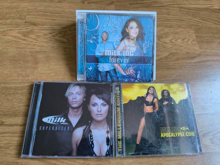 milk inc forever-milk inc supersized-milk inc apocalypse cow, Cd's en Dvd's, Cd's | Dance en House, Gebruikt, Ophalen of Verzenden