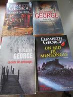 E Elizabeth George 4 romans  grand format, Livres, Comme neuf, Enlèvement ou Envoi