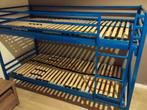 Ijzer stapelbed zonder lattenbodems, Huis en Inrichting, Slaapkamer | Stapelbedden en Hoogslapers, Ophalen, 90 cm, 160 tot 180 cm