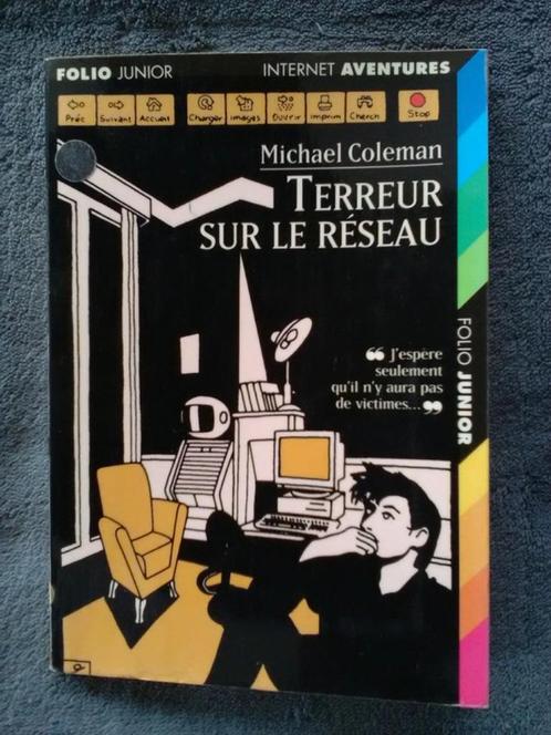 "Terreur sur le réseau" Michael Coleman (1998), Livres, Livres pour enfants | Jeunesse | Moins de 10 ans, Utilisé, Fiction général