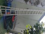 Aluminium uitschuifbare ladder, Ophalen, Gebruikt, Ladder, 4 meter of meer