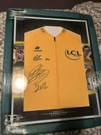 Bradley Wiggins Tour de France Gele gesigneerde Trui 2012!, Fietsen en Brommers, Fietsaccessoires | Fietskleding, Verzenden, Zo goed als nieuw