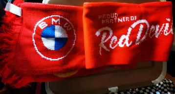 Red Devils, rode duivels sjaal proud partner of bmw  beschikbaar voor biedingen