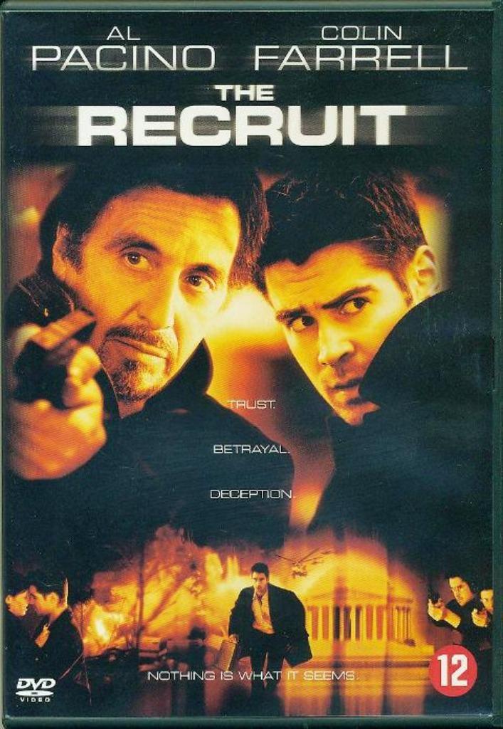 DVD - The recruit, Cd's en Dvd's, Dvd's | Thrillers en Misdaad, Nieuw in verpakking, Maffia en Misdaad, Vanaf 16 jaar, Ophalen of Verzenden
