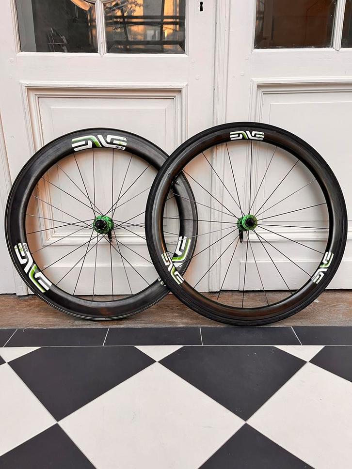 Enve 3.4 SES + 4.5 SES, Fietsen en Brommers, Fietsonderdelen, Gebruikt, Racefiets, Wiel, Ophalen of Verzenden