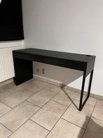 Bureautafel zwartbruin Ikea Micke, Maison & Meubles, Bureaux, Enlèvement, Comme neuf, Bureau