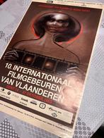 Vintage Poster 10e Internationaal Filmgebeuren van Vlaandere, Verzamelen, Posters, Deurposter of groter, Ophalen of Verzenden