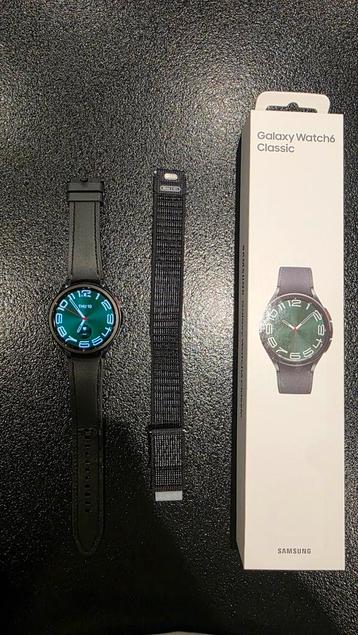 Samsung galaxy watch 6classic 47mm lte (NIEUW) beschikbaar voor biedingen