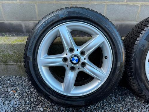 Bmw velgen + winterbanden 205 55 16, Auto-onderdelen, Banden en Velgen, Ophalen