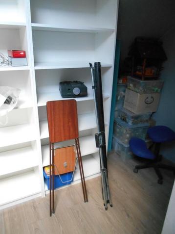 diaprojector met scherm en tafel, Enlèvement, Utilisé, Avec écran