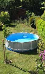 Piscine intex 3,66x0,99, Tuin en Terras, Ophalen, Gebruikt, 80 tot 120 cm, Rond